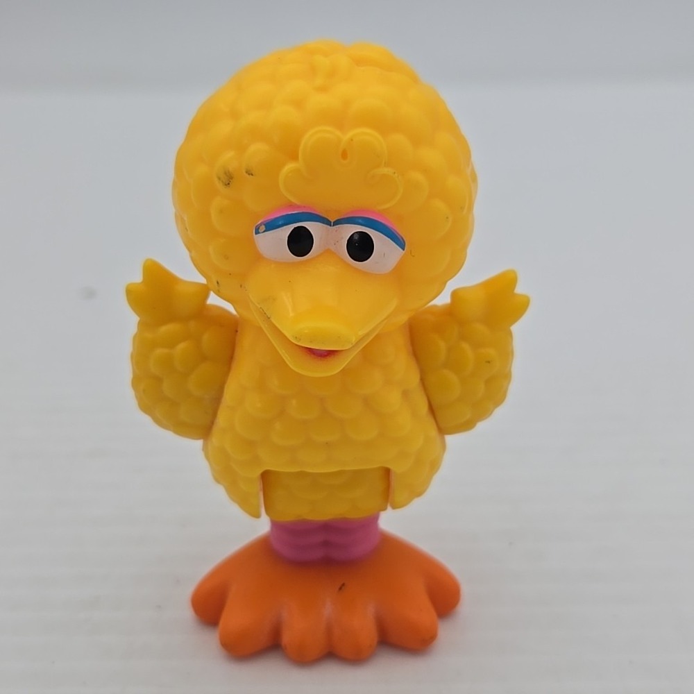 Neighborhood Friends Sesame Street Poseable Figure Big Bird 3"Tall‎